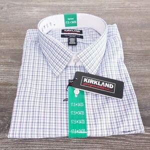 kirkland signature men's tailored fit dress shirt ALEX COLLAR -JEFFREY SMALL BATCH STYLE- 
